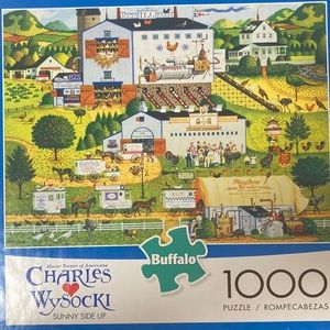 Charles Wysocki 1000 pc puzzle “Sunny Side Up”